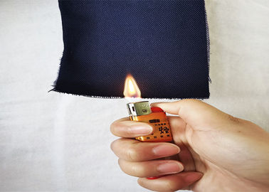 Khaki 100% Cotton Ordinary Textiles Flame Retardant Environmental Fabric