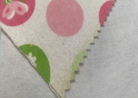 Softest Pink Fr Flame Retardant Fabric Polka Dot And Animal Print Flannel Fabric
