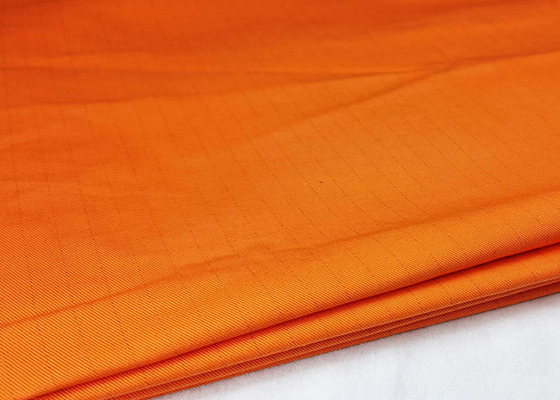 Tear Resistance Anti UV Cotton Anti Static Fabric For Work Clothes