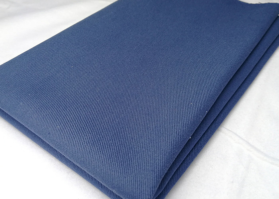 Pure Cotton Industrial Workwear Flame Retardant Fabric 58inch Width