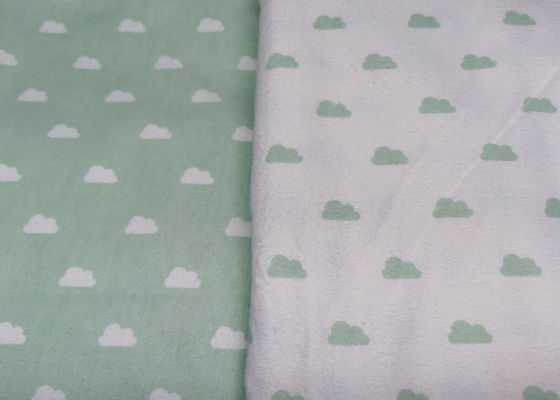 100% Cotton Yarn Dyed Brushed Flannel Fabric Skin Friendly